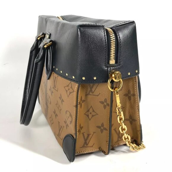 LOUIS VUITTON M43595 Monogram reverse City Malle Chain Hand Bag - Picture 2 of 15